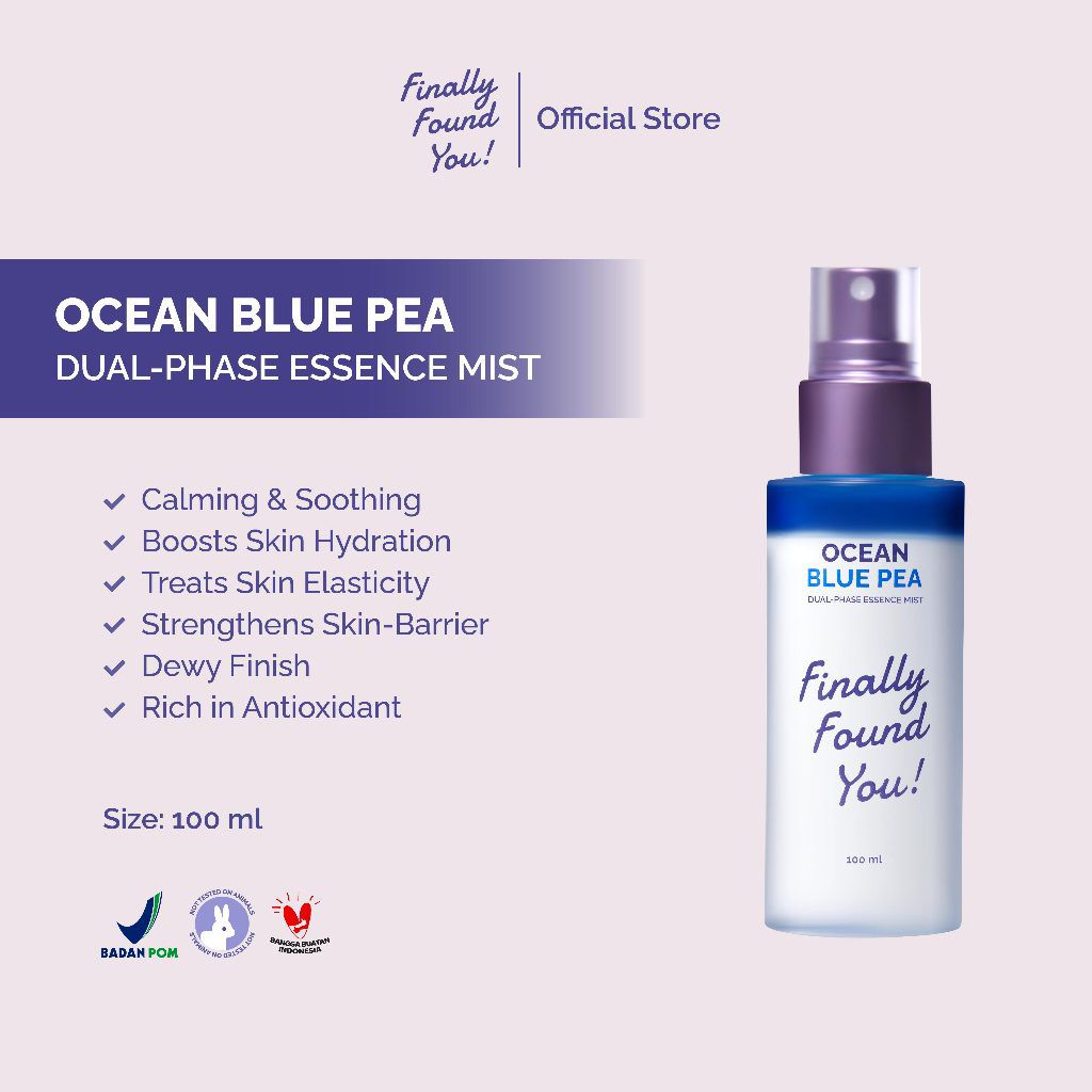 Ocean Blue Pea Dual Phase Essence Mist