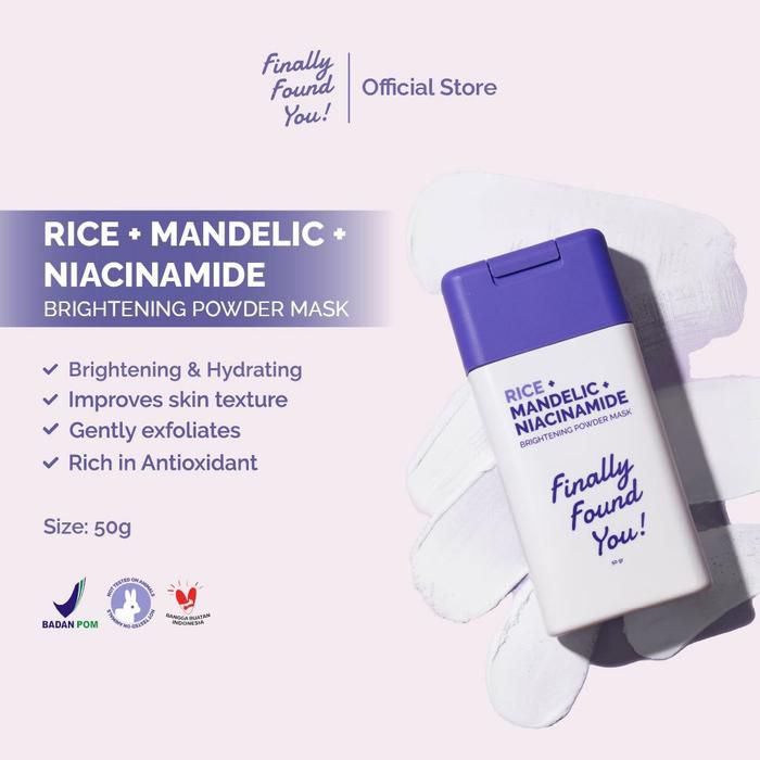Mandelic Niacinamide Brightening Powder Mask