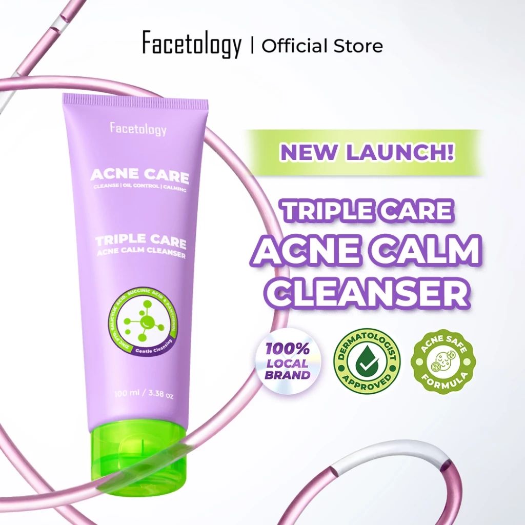 Facetology Triple Care Acne Calm Cleanser 100ml