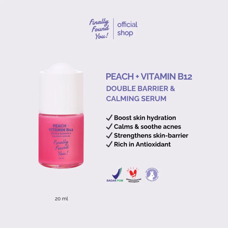 Peach + Vitamin B12 Double Barrier Serum