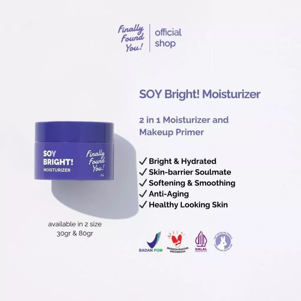 Soy Bright Moisturizer 30g